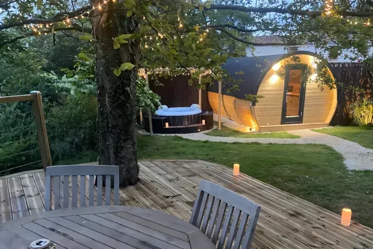 Tonneau insolite et SPA dans le vignoble Nantais